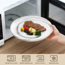 Ljojo Luna Marble Porcelain Dinnerware Set for 4