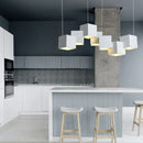 Ljojo Magic Cube LED Pendant Light for Dining Room Living Room - Samsarah Lighting