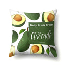 Fresh Fruits Watermelon Throw Pillow Covers by Ljojo