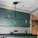 Ljojo Minimalist Black Chandelier for Luxurious Dining Room