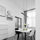 Ljojo LED Chandelier: Modern Nordic Dining Room Lighting for Office, Bar, and Study