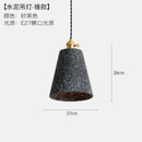 Ljojo Loft Industrial Edison Pendant Lights - Modern Nordic Cement LED Fixture