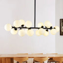Designer Molecule Glass Pendant Lamp for Living Room by Ljojo