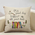 Ljojo Life Beautiful Words Linen Cushion Cover 45x45cm Luxe Bedroom Decor