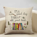 Ljojo Life Beautiful Words Linen Cushion Cover 45x45cm Luxe Bedroom Decor