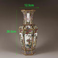 Ljojo™ Ancient Enamel Flower Bird Vase Collection - Home Desk Decor