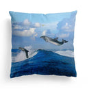Ljojo Lion Dolphin Horse Cushion Cover 45x45cm - Home Sofa Car Pillow Cover