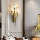 Ljojo Luxury Gold Wall Lamp for Modern Living Room & Bedroom LED Lighting