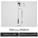 Ljojo LED Chandelier Pendant Lamp for Bedroom Living Room Minimalist Home Lighting Fixtures