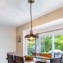 Ljojo Loft Industrial Retro Iron Pendant Lights for Dining Room, Bar, and Cafe