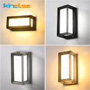 Ljojo 18W LED Outdoor Wall Sconce with Radar Motion Sensor IP66 Waterproof