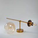 Golden Round Glass Ball Wall Lamp by Ljojo: Nordic Design LED Wall Lights