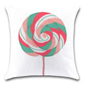 Ljojo Lollipop Candy Printed Cushion Cover 45X45CM for Chair Sofa Decoration
