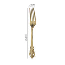 Ljojo Luxury Stainless Steel Western Cutlery Set Dinnerware Tools