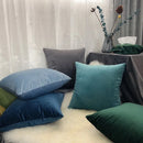 Ljojo Luxury Velvet Beige Cushion Cover for Elegant Home Decor