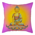 Buddha Pattern Throw Pillow Cover by Ljojo for Home, Car, Sofa Décor