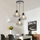 Ljojo 3-Light Iron Chandelier Pendant for Living Room Kitchen Restaurant
