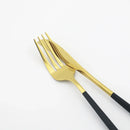 Ljojo Mint Green Stainless Steel Cutlery Set | 5pcs Knife Fork Spoon Flatware Tableware