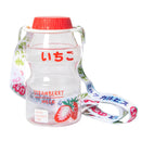 Ljojo 480ml Cute Fruit Water Bottle | BPA Free | Heat Resistant | Portable Plastic Cup