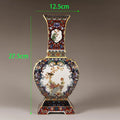Ljojo™ Ancient Enamel Flower Bird Vase Collection - Home Desk Decor