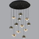 Ljojo LOFT Staircase Pendant Lights | Aluminum Ball Droplight for Restaurant Bar Décor