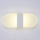 Ljojo LED Round Corner Acrylic Wall Lamp for Home Interiors