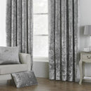 Crushed Velvet Grey Cushion Cover by Ljojo - Nordic Luxury Home Decor