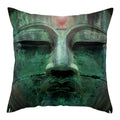 Buddha Pattern Throw Pillow Cover by Ljojo for Home, Car, Sofa Décor