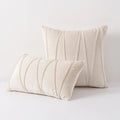 Blue Velvet Cushion Cover Set 18x18" - Ljojo Decorative Pillows for Living Room