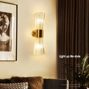 Crystal Bedside Wall Sconce Lamp: Elegant Indoor Lighting by Ljojo
