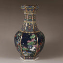Ljojo™ Ancient Enamel Flower Bird Vase Collection - Home Desk Decor