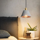Ljojo Loft Industrial Edison Pendant Lights - Modern Nordic Cement LED Fixture