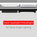 Ljojo LED Track Lamps: Modern 20/30W Ceiling Floodlight for Home and Store Lighting