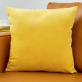 Ljojo Luxury Velvet Beige Cushion Cover for Elegant Home Decor