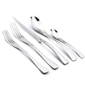 Ljojo 18/10 Stainless Steel Flatware Set - Knife Fork Spoon Cutlery Tableware