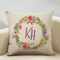Ljojo Life Beautiful Words Linen Cushion Cover 45x45cm Luxe Bedroom Decor