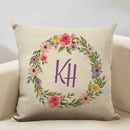 Ljojo Life Beautiful Words Linen Cushion Cover 45x45cm Luxe Bedroom Decor
