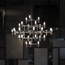 Ljojo Luxury Villa Chandelier Gold Silver Pendant Lighting