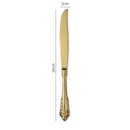Ljojo Luxury Stainless Steel Western Cutlery Set Dinnerware Tools