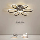 Ljojo LED Ceiling Lights: Remote Control Chandelier for Home Decor