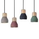 Ljojo Minimalist Concrete Pendant Light - LED E27 Nordic Hanging Fixture