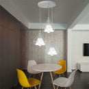 Ljojo 3-Head Diamond Pendant Light for Modern Dining Room & Kitchen
