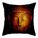 Buddha Pattern Throw Pillow Cover by Ljojo for Home, Car, Sofa Décor