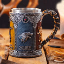 Ljojo 3D Stainless Steel Beer Mug Goblet
