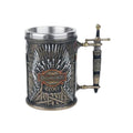 Ljojo 3D Stainless Steel Beer Mug Goblet