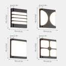 Ljojo 15W Outdoor LED Wall Lamps: Simple Waterproof Garden Porch Sconces