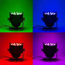 Ljojo™ LED Zoom 18x18W RGBWA+UV 6in1 Par Light for Wedding, Theater, DJ, Disco, Party