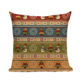 Ljojo Merry Christmas Decor Pillow Cover Set 45x45cm Linen Noel Cushion Cases