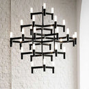 Ljojo Luxury Villa Chandelier Gold Silver Pendant Lighting