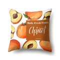 Fresh Fruits Watermelon Throw Pillow Covers by Ljojo